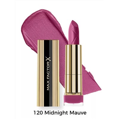 1 MaxFactor помада увлажняющая Elixir NEW т.120 (раньше была 711) Midnight Mauve