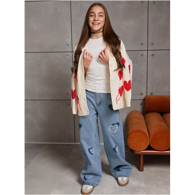 Футболка "Скимс" Экрю Девочка