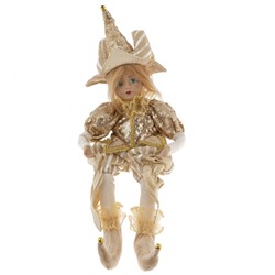 GAEM Игрушка набивная "Клоун" (муз, движ), L14,5 W12 H44 см (полка 23 см.)