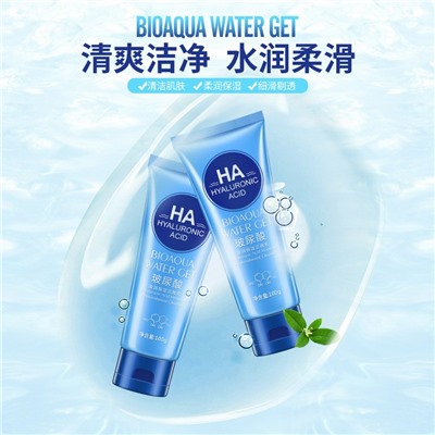 Пенка для умывания с гиалуроновой кислотой на основе океанической воды BioAqua Deep Ocean Water