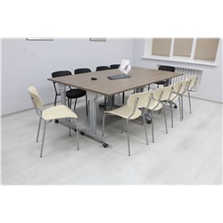 Стул Точка Роста  SHT-S85М
                        белый / хром лак