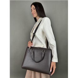 Сумка унисекс из телячьей кожи / TB-309033-2 Marrone Scuro Dollaro