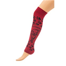 Гетры Ж-8 махровые красный