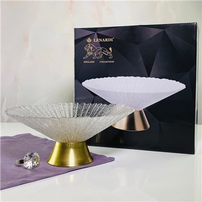 200-115 Фруктонвица 34см на ножке в под.уп.(х6)Стекло