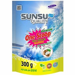 SUNSU-Q Универсальный пятновыводитель премиум класса ONE SCOOP, пакет 900г