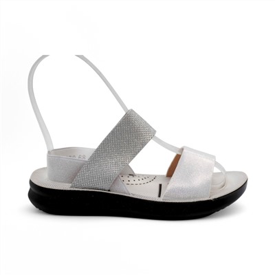 Босоножки ОК30-68 серебро