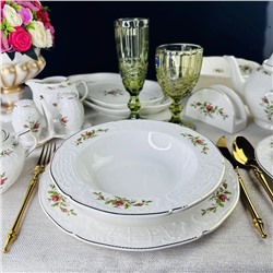 205-388 Обеденный сервиз 23пр. ДОМИНИКА в под.уп.(х1)Фарфор