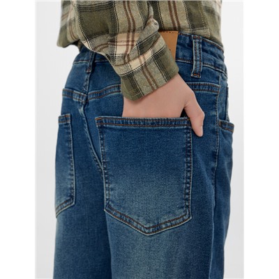 БРЮКИ ДЖИНСОВЫЕ ДЛЯ МАЛЬЧИКОВ (осенне-зимний ассортимент) 2025-2DTB102w-2