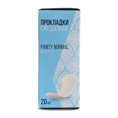 Прокладки ежедневные Panty Normal Эконом, 20 шт., Ежедневные прокладки Panty Normal Эконом, 20 шт.