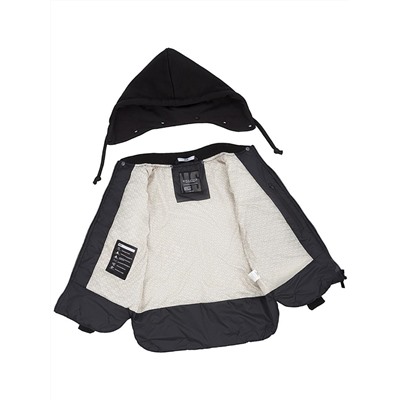 Куртка утепленная для мальчика NIKASTYLE 4м6324 черный Nikastyle