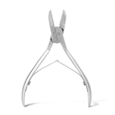 Frau Finger Кусачки педикюрные для ногтей / Classic FN-215DP, матовые, ручная заточка, 12 см