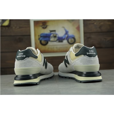 New Balance 574 из натуральной замши