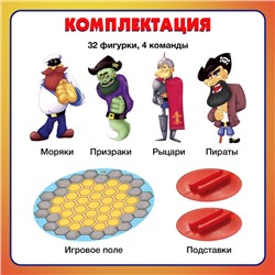 Настольная игра для детей «Бой на су-е-фа», 2-4 игрока, 8+