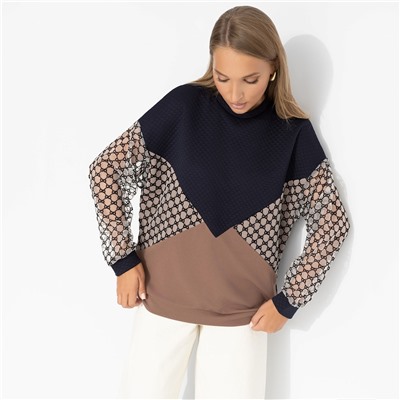 Свитшот комбинированный с сеткой, Любимый образ (магия)