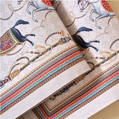 НАБОР ПОЛОТЕНЕЦ  2ШТ "PASSAGE",40Х60СМ, 100% ХЛОПОК,КАПУЧИНО,ТВИЛ