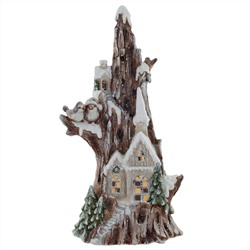 GAEM Фигурка декоративная "Домик" (подсветка, 3xAAA н/п), L37 W29 H73 см