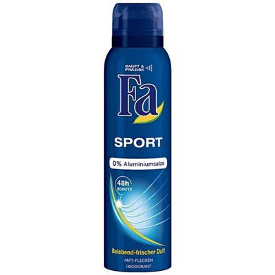 Fa  Sport Дезодорант Спрей Спорт технология нонстоп 150 г