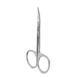 Frau Finger Ножницы маникюрные для кутикулы изогнутые / Classic FS-131DP, матовые, ручная заточка, 10 см