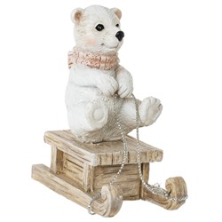 Фигурка декоративная "Медвежонок", L8 W3,5 H8 см