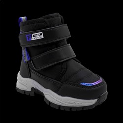 Ботинки мембранные на меху С7719-1 черные