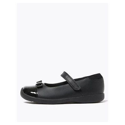 Kids' Leather Freshfeet™ School Shoes (8 Small - 1 Large)
