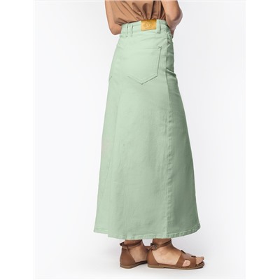 Юбка из денима с эластаном