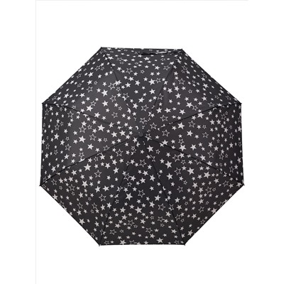 Q25807 (Звезды на черном) Зонт женский автомат Henry Backer