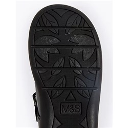 Kids Patent Leather T-Bar School Shoes (8 Small - 1 Large)