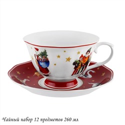 305-210 Чайный набор 12пр.260 мл НОВЫЙ ГОД в под.уп.(х6)