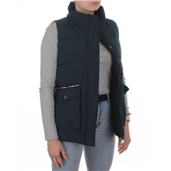 793 DK. BLUE Жилет зимний утепленный женский (150 гр. холлофайбер)