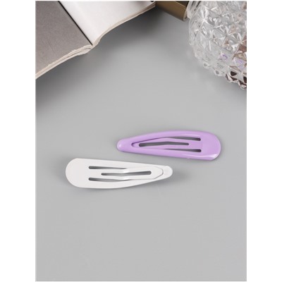 Невидимки для волос «Флора», набор 8 шт., нежность, 5 см, МИКС