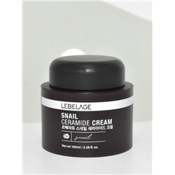 Lebelage Крем для лица с керамидами и муцином улитки / Snail Ceramide Cream, 100 мл