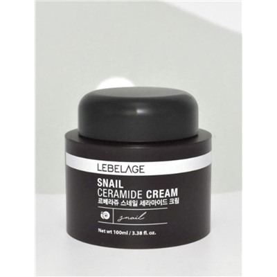 Lebelage Крем для лица с керамидами и муцином улитки / Snail Ceramide Cream, 100 мл