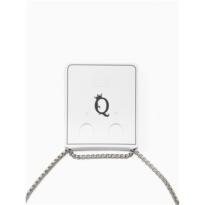 Кулон унисекс «Светоч», цвет чернёное серебро, 60 см