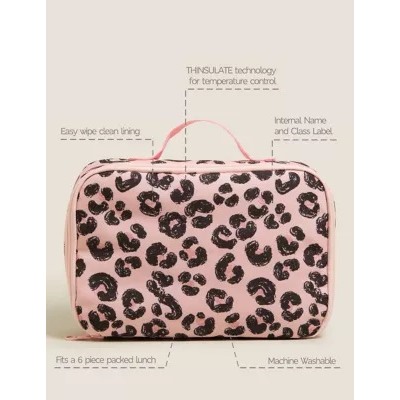 Kids' Leopard Print Lunch Box