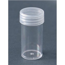 Баночка для хранения, пластик «Цилиндр» для творчества и декора 2.5×2.5×5 см