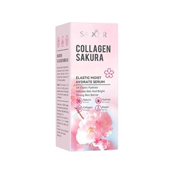 Сыворотка для лица с коллагеном и экстрактом сакуры SADOER