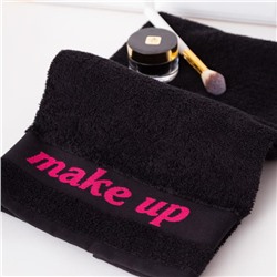 Полотенце махровое Love Life Make up 50*90 малиновый,100% хлопок,360 г/м2