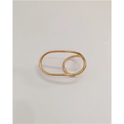 Стильное кольцо на два пальца