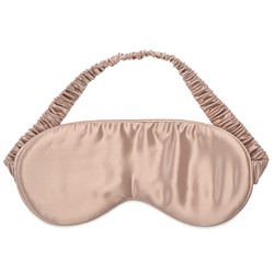 Маска для сна из натурального шелка цвета пыльной розы из коллекции Essential