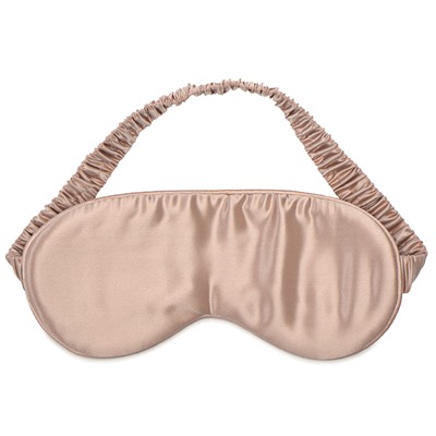 Маска для сна из натурального шелка цвета пыльной розы из коллекции Essential