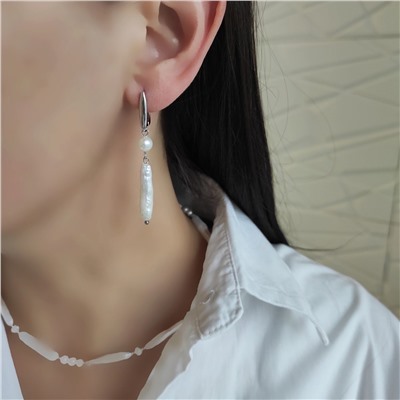 Серьги из жемчуга Бива