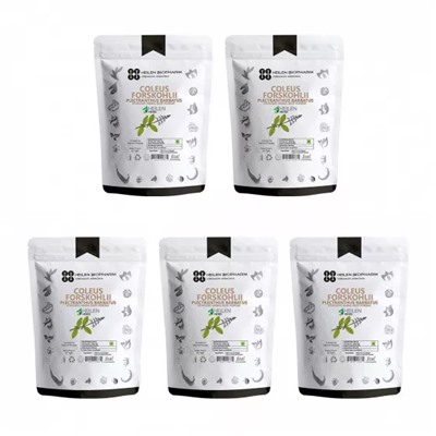 Набор корня Колеуса Форсколии (5 x 200 г), Coleus Forskohlii Root Powder Set, произв. Heilen Biopharm