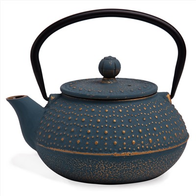 ЗАВАРОЧНЫЙ ЧАЙНИК ЧУГУННЫЙ С ЭМАЛИРОВАННЫМ ПОКРЫТИЕМ ВНУТРИ 800 МЛ