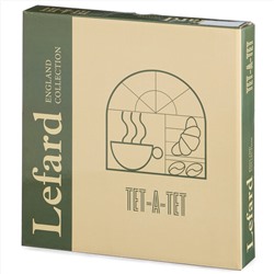 НАБОР ТАРЕЛОК ЗАКУСОЧНЫХ  LEFARD "TET-A-TET" 2 ШТ. 20,5 СМ (КОР=16НАБ.)