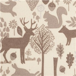 Скатерть Доляна Forest dwellers 149×110 см, 100% хл, рогожка 164 г/м²