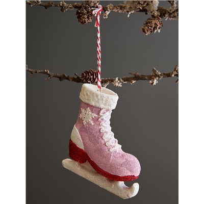 Набор ёлочных украшений Pink fairytale из коллекции New Year Essential, 4 шт.