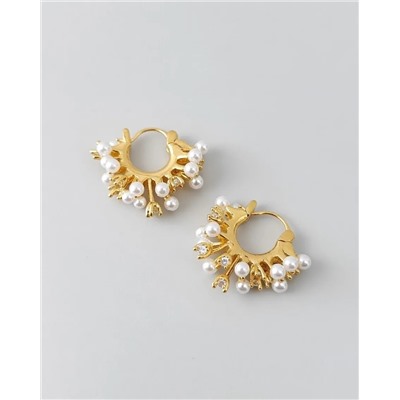 Стильные серьги