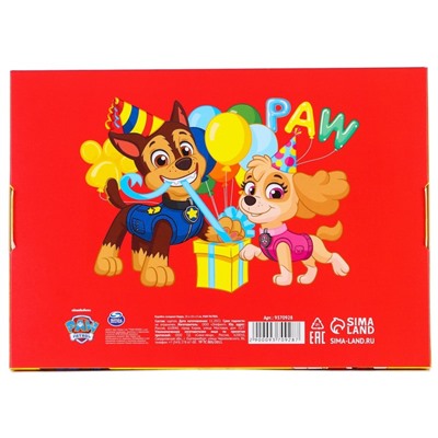 Коробка складная "Happy", 21х15х5 см, PAW PATROL