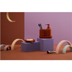 Мыльница Flow, терракотовая